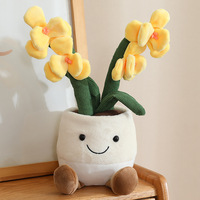 Poupée en peluche personnalisée Pot de fleur plante série maison Simulation PP coton remplissage Super doux jouets en peluche