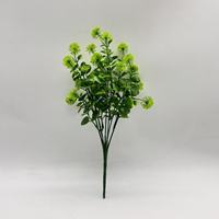 Neues Produkt Simulierte Blumen Eukalyptus-Kugel Künstliche Blumen Plastik-Bouquet Simulierte Löwenzahn Grünpflanzen-Dekoration