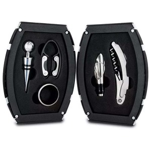 Top người bán thanh sử dụng mở chai 5pcs Thiết lập hình dạng thùng <span class=keywords><strong>Opener</strong></span> <span class=keywords><strong>Set</strong></span> rượu vang Phụ kiện mở chai <span class=keywords><strong>Set</strong></span> - Product Image 1