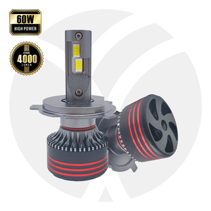 YUFING <span class=keywords><strong>DOT</strong></span> E-mark Certificad 72W 9004 HB2 Lente 5500LM Brillo 6500K Blanco H8 H9 LED Faro de luz para Lexus IS250 GX470 - Product Image 1