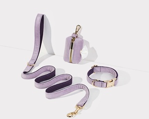 Hoa oải hương và dây xích cổ áo BOW TIE Poo Túi chủ thiết lập cá nhân bước trong khai thác Fancy Veet khắc tên nơi cho chó con chó con - Product Image 4