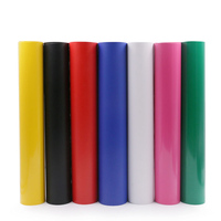 Vinilo Adhesivo de PVC Brillante/Mate de 0.61x50M, Material para Pósteres Gráficos, Resistente a los Rayos UV y al Agua, Película para Plotter de Corte