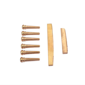Prix d'usine, vente en gros, <span class=keywords><strong>guitare</strong></span> <span class=keywords><strong>acoustique</strong></span>, pont en laiton, selle, écrou et broches, pièces de rechange pour <span class=keywords><strong>guitare</strong></span> <span class=keywords><strong>acoustique</strong></span> - Product Image 6
