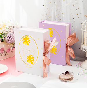 Hecho a mano hermoso personalizado <span class=keywords><strong>de</strong></span> embalaje <span class=keywords><strong>de</strong></span> lujo <span class=keywords><strong>de</strong></span> cartón blanco Cierre magnético <span class=keywords><strong>de</strong></span> la caja <span class=keywords><strong>de</strong></span> regalo <span class=keywords><strong>de</strong></span> dama <span class=keywords><strong>de</strong></span> <span class=keywords><strong>honor</strong></span> - Product Image 3