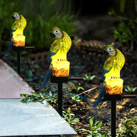 Lampes solaires LED, lampes solaires en résine, décorations de jardin imperméables avec piquet pour l'extérieur, la cour, le chemin, la terrasse, la pelouse