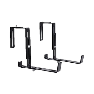 Riel de ganchos colgantes de maceta de Metal moderno grande para balcón, cubierta Exterior, alféizares de ventana, soportes de caja de maceta ajustables, suelo - Product Image 4