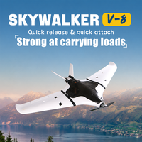 Радиоуправляемый планер Skywalker V8 1350 мм, большая полезная нагрузка и обтекаемый дизайн, стабильный полет, для любителей 14+ лет