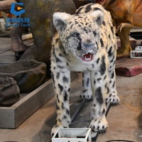 Véritable léopard sauvage parc haute Simulation modèle Animal léopard animatronique