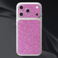 Autocollant de protection pour iPhone 17 Pro Max, film protecteur brillant en vinyle pailleté, décalcomanie pour l'arrière et les côtés de l'appareil photo du téléphone