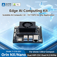 NVIDIA Elite Partner Plink Y-C18-DEV-ONX 8G-SSD128G Jetson Orin Nx 8GB AI Developer Kit untuk Robot Mobile Otonom