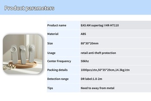 Ropa EAS AM Etiqueta DE SEGURIDAD EAS Etiqueta dura Etiqueta de sensor de alarma de seguridad <span class=keywords><strong>para</strong></span> <span class=keywords><strong>tiendas</strong></span> de ropa - Product Image 3