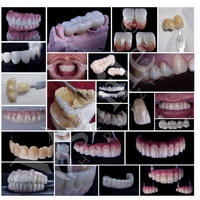 Blocs de zircone 3D, blancs, compatibles CAD CAM, céramique usinable, disque de zircone dentaire pour bridges, couronnes, facettes, dents, Vsmile HappyZir