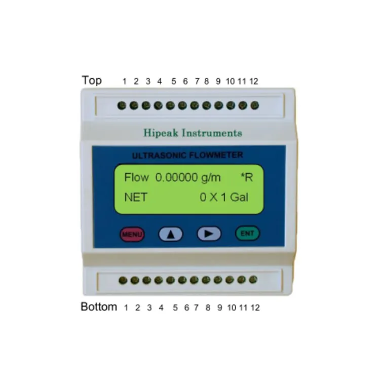 มาตรฐานUltrasonic Flow Meterเครื่องวัดการไหลของน้ำModular Ultrasonic Flowmeter