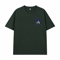 T-shirt personnalisé brodé avec empreinte de patte, silhouette de chien et texte personnalisé pour le quotidien des propriétaires d'animaux