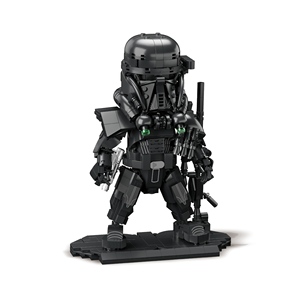 Figurine <span class=keywords><strong>de</strong></span> <span class=keywords><strong>soldat</strong></span> guerrier <span class=keywords><strong>ombre</strong></span> sombre <span class=keywords><strong>de</strong></span> science-fiction M922, blocs <span class=keywords><strong>de</strong></span> construction, modèle à assembler soi-même, briques MOC, jouets <span class=keywords><strong>de</strong></span> puzzle pour enfants, cadeaux <span class=keywords><strong>de</strong></span> Noë<span class=keywords><strong>l</strong></span> - Product Image 1