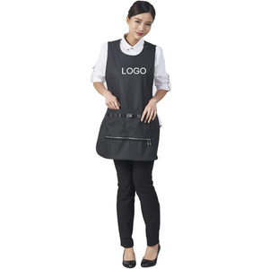 Nhà Tạo Mẫu Tóc Tùy Chỉnh Áo Choàng Cắt Tóc Và Vẻ Đẹp Áo Khoác Da Cắt Tắt Chống Lại Lưới Barber Vest Salon Tạp Dề - Product Image 2