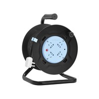 Câble audio multipaire XLR professionnel 12 canaux mâle-femelle avec un enrouleur portable pour voiture, 50 mètres, fabriqué par OEM