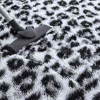 Tapis de maison imprimé léopard, accessoire moderne Super doux et pelucheux, de luxe, à peluche, pour la maison, nouveauté