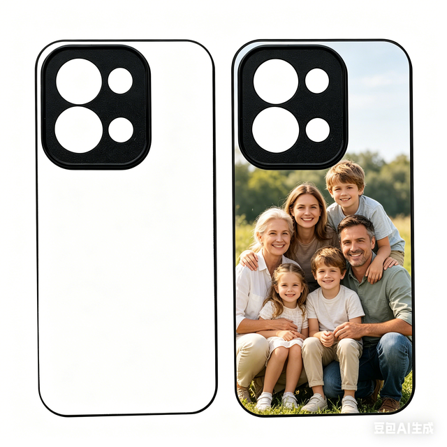 Wholesale Custom Print 2d Sublimation Phone case Aluminum Plate Cell Phone case Sublimation Blanks for Redmi 15C 13C 14C