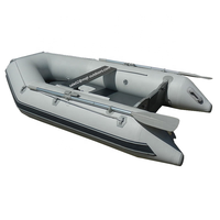 Bateau pneumatique gonflable de 2 à 3 mètres avec plancher pneumatique haute pression, léger