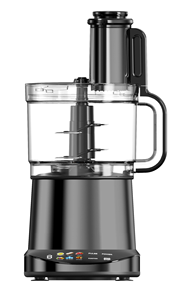 Robot culinaire multifonction XXL 3,5 L en acier inoxydable, nouveau design 2026, avec tube d'alimentation, mixeur, broyeur, batteur à gâteaux, usage domestique - Product Image 2