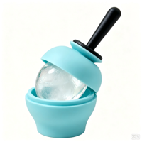 Rouleau de massage réutilisable en silicone 100 % alimentaire pour le visage, moule à glaçons pour affronter les poches sous les yeux, réduire les pores, thérapie par le froid