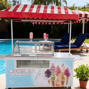 Chariot à glace italien 2025 à 4 roues, vélo à glace - Product Image 5