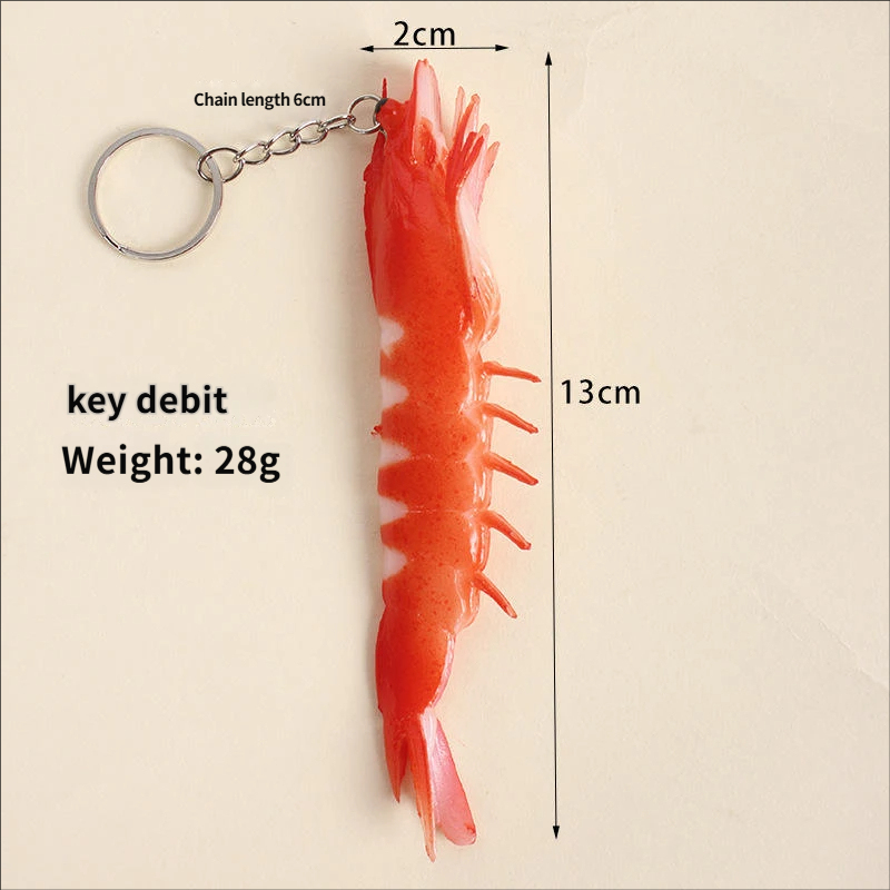 Prawn keychain