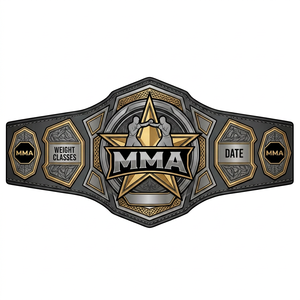 MMA Ultimate Heavyweight Championship Belt Personalized Best Selling Championship Belt Adult Size Leather Championship Belt - Product Image 1