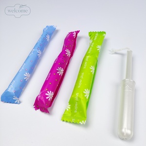 Produits à forte demande Tampons usagés pour femmes en vente Applicateur de coton Tampons tactiles en soie biodégradables biologiques pour femmes <span class=keywords><strong>Mini</strong></span> - Product Image 1