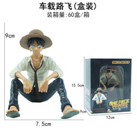 Nouvelles figurines d'action en PVC 3D de Luffy, personnage de l'anime One Piece, design tendance, haute qualité, accessoires de décoration de table, ornement
