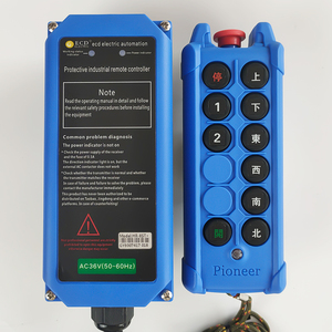 Control Remoto Inalámbrico Industrial de 8 Canales de Doble Velocidad Anti-interferencias para Elevador de Carga - Product Image 6