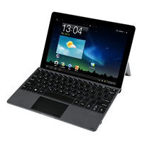 Clavier Microsoft Surface Go 4/3/2 avec pavé tactile, clavier sans fil ultra-fin rechargeable pour tablettes Windows