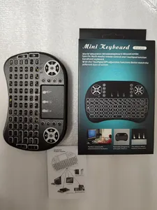 I8 Mini Plastic Toetsenbord Afstandsbediening Vliegende Muis Draadloze 2.4G Touch Control <span class=keywords><strong>Tv</strong></span> Set-Top Box Computer Zeven Kleuren Achtergrondverlichting - Product Image 4