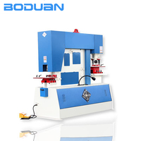 Machine à découper et poinçonner le fer hydraulique Boduan Q35Y-20,30,45, machine à travailler les profilés en angle
