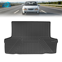 Tapis de coffre sur mesure pour CHEVROLET AVEO SEDAN-FAMILY 2006-2014, ajustement parfait bord à bord