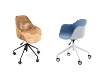 Chaise de salle à manger moderne réglable en métal et fer, tabouret avec revêtement en cuir pour salon de beauté, salon, barbier, manucure, salon, hôtel