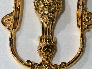 Trang trí nội thất Đồng hồ treo tường sang trọng Antique phong cách tinh khiết tay đồng vàng đồng hồ treo tường - Product Image 2