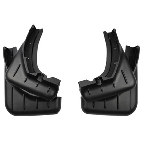 Porsche <b>Mud</b> <b>Flaps</b> 2018-2024 Cayenne Plastic Tire Mudguards Black Car Deflectors - Product Image 1