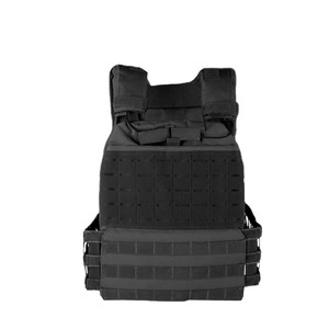 Gilet tactique Molle de combat robuste noir personnalisé - Product Image 1