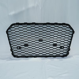 New High Quality Gloss <b>Black</b> ABS Aftermarket Grille for Audi A6 C7.5 S6 RS6 2016-2018 | Fast Delivery | US Cross-border Service - Product Image 2