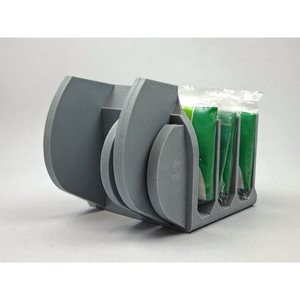 Gancio e supporto per esposizione su cremagliera o profilo, stampa 3D FDM, a partire da 1,50 € ciascuno - Product Image 1