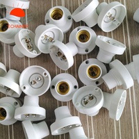 Prise de courant en plastique, e26 E10 E14 E27