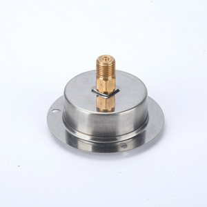 เกจวัดแรงดันแบบทนแรงกระแทกตามแนวแกนของ Longqi Automation รุ่น YN60ZT 1/4PT M14 สำหรับน้ำมันไฮดรอลิก น้ำ อากาศ และสุญญากาศ - Product Image 3