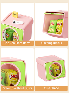 Bac de rangement modulaire tendance, coloré, léger et durable pour la chambre d'enfant, organisateur flexible et peu encombrant - Product Image 5