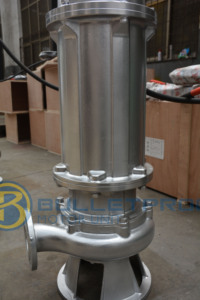 Bomba Sumergible para Aguas Residuales Municipales de Gran Capacidad, Bajo Mantenimiento, Motor IE3, 380V-660V, Flujo de 100-600 M/h - Product Image 4