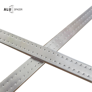 ABM Barres d'espacement en aluminium modernes et durables pour vitrage <span class=keywords><strong>double</strong></span> avec garantie de 5 ans pour immeubles de bureaux, fabriquées en Chine - Product Image 3