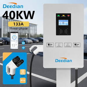 Stazione di Ricarica EV a Parete 20/30/40KW DC CCS1/CCS2/<span class=keywords><strong>GBT</strong></span>/CHADEMO IP54 Impermeabile con Controllo WiFi e App, Caricatore EV Rapido - Product Image 1