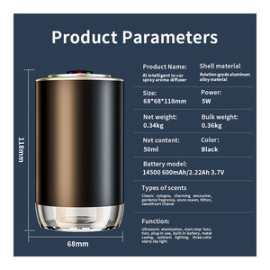 <span class=keywords><strong>Humidificateur</strong></span> sans eau de diffuseur de désodorisant électrique de vente chaude pour la qualité de l'<span class=keywords><strong>air</strong></span> intérieur efficace pour les hôtels de voiture à la maison - Product Image 5