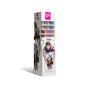 ชั้นวางขวดน้ำแบบพับได้สำหรับงานโปรโมชั่นเครื่องดื่ม ทำจากกระดาษแข็ง เป็นมิตรต่อสิ่งแวดล้อม เหมาะสำหรับวางโชว์สินค้าในร้านค้าปลีก - Product Image 6